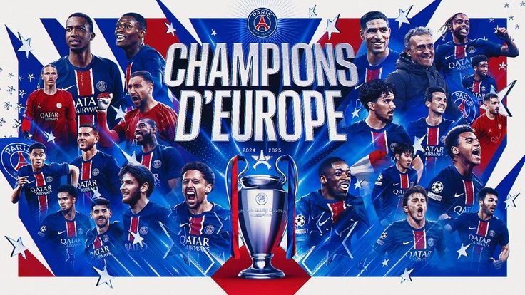 LE PARIS SAINT-GERMAIN CHAMPION D’EUROPE _ LES CÉLÉBRATIONS ! football
